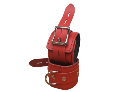 High Quality - Leder Handfessel  abschließbar